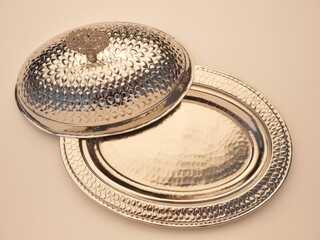 Traditional handmade kitchen products. Copper products. Turkey copper.