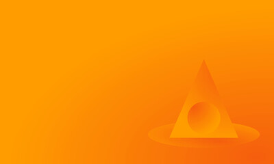 Fototapeta premium Abstract background, banner, template with geometric shapes. Vector illustration.