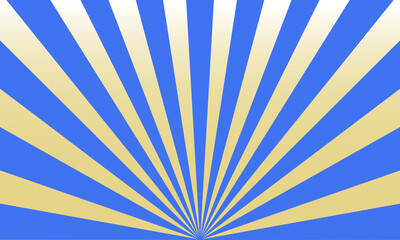 Blue rays on a light background. Circus background. Vector illustration