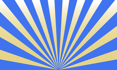 Blue rays on a light background. Circus background. Vector illustration