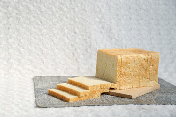 in toasted bread whole. White bread toast slice.	
