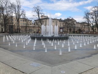 fountain in the park