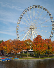 ferris wheel in Montreal