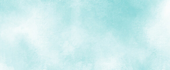 Abstract beautiful cloudy hand painted light blue watercolor background with space for your text.cloudy modern seamless light blue watercolor for cover,decoration,card and design.