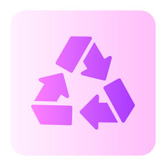 recycle gradient icon