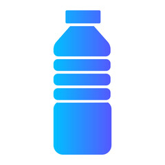 Plastic Bottle gradient icon