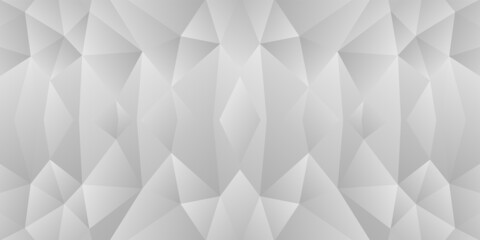 Abstract background with geometric elements in white and gray tones. Vector image