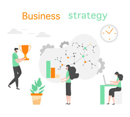 Business strategy analytics finance data People