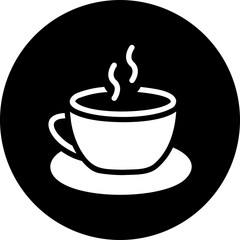 coffee glyph icon