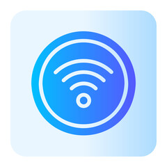 wifi gradient icon