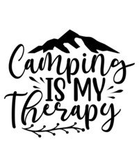 Camping Svg Bundle, Camp Life Svg, Campfire Svg, Dxf Eps Png, Silhouette, Cricut, Cameo, Digital, Vacation Svg, Camping Shirt Design