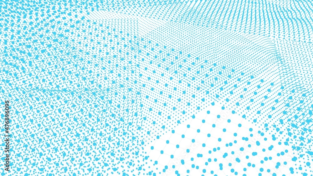 Poster abstract background of dots and lines. decoration and design.