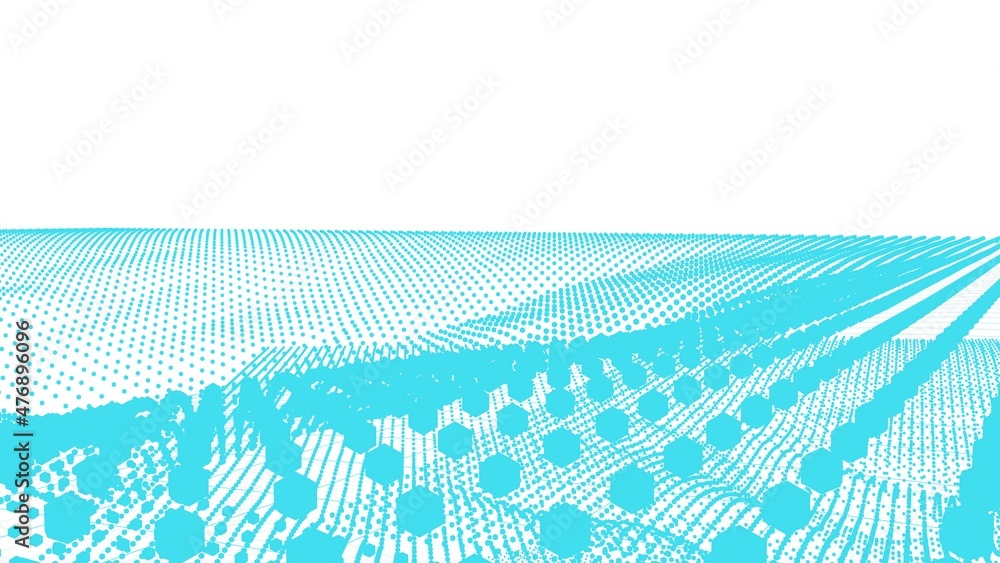 Poster abstract background of dots and lines. decoration and design.