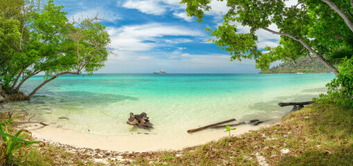 The beautiful sea of thailand.