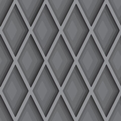 Abstract seamless background. Noise structure with rhombuses