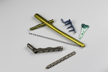 Surgical instruments for operation bone fractures	