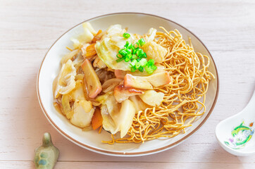 太麺皿うどん