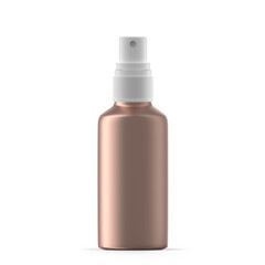 50ml Rose Gold Glass Mist Spray Bottle. Isolated
