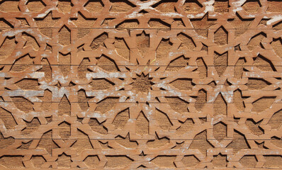 wooden Arabic pattern