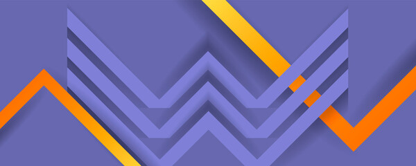 Composition of figures and lines abstract modern color Very Peri new popular color background with fluid luminous waves Vector. Trendy color of the 2022 year