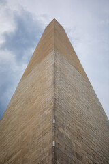 Washington DC, USA - August 22 2021: Washington Monument during summer. the pencil.