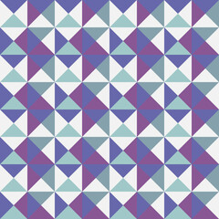 Vector naadloos patroon met kleur van het jaar 2022 - Very Peri. Geometrische patronen collectie.
