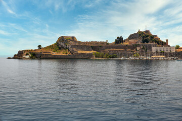Old Venetian Fortress. Kerkyra, Corfu, Greece.