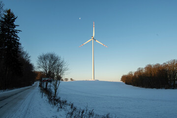 Krajobraz wiatraki © Krzysztof  Jaworski