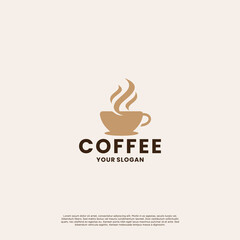 minimalist coffee logo design inspiration