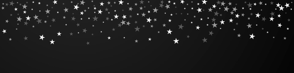 Random falling stars Christmas background. Subtle
