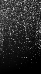 Amazing falling stars Christmas background. Subtle