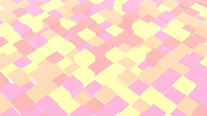 キューブ お菓子 ポップ パステルイエロー [別Verあり]