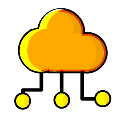 cloud computing icon