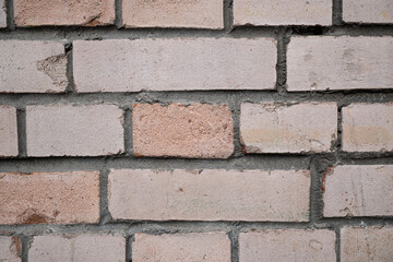 Background image of white brick masonry