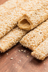 Sesame candy is a traditional specialty