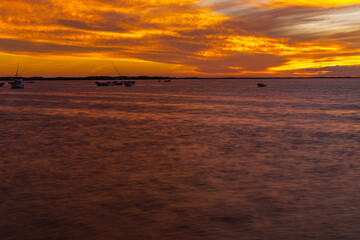 RIO LAGARTOS sunset, MEXICO
