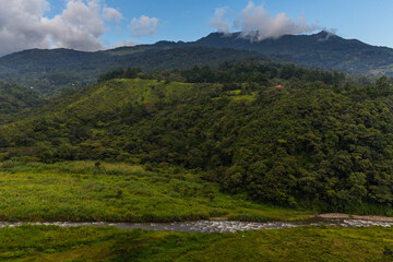 Small town of Boquete Panama