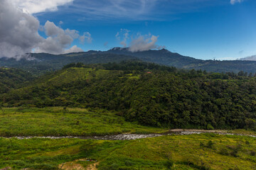 Small town of Boquete Panama