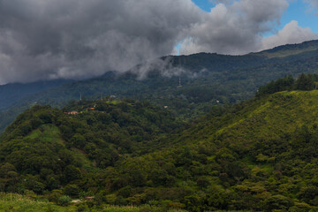Small town of Boquete Panama