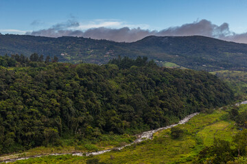 Small town of Boquete Panama