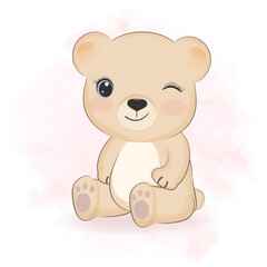 Cute Little Bear cartoon