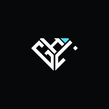 GHL letter logo creative design. GHL unique design