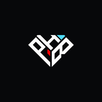PHB letter logo creative design. PHB unique design