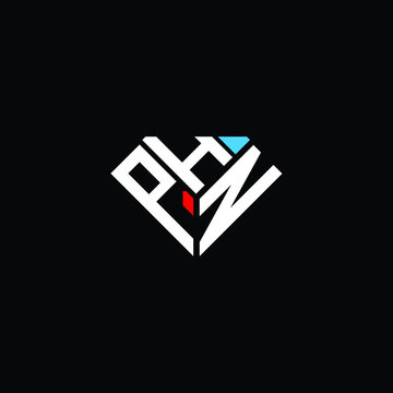 PHN letter logo creative design. PHN unique design