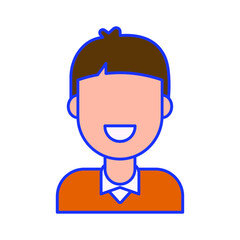 People avatar Vector icon which is suitable for commercial work and easily modify or edit it

