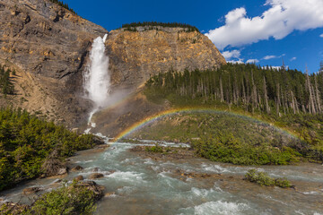 Takakkaw Falls of Yoho National Park in Canada