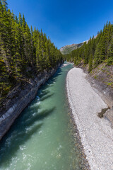Fototapeta na wymiar Stewart Canyon in Banff National Park, Alberta Canada