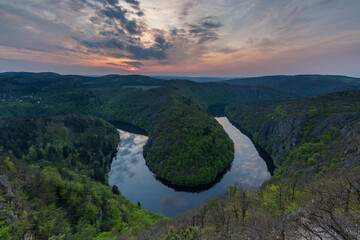 Maj outlook at Vltava river