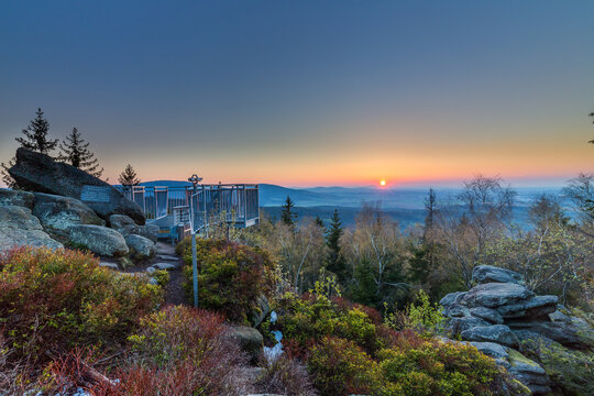 Mandelstein lookout platform in Austria