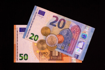 Euros, billetes y monedas